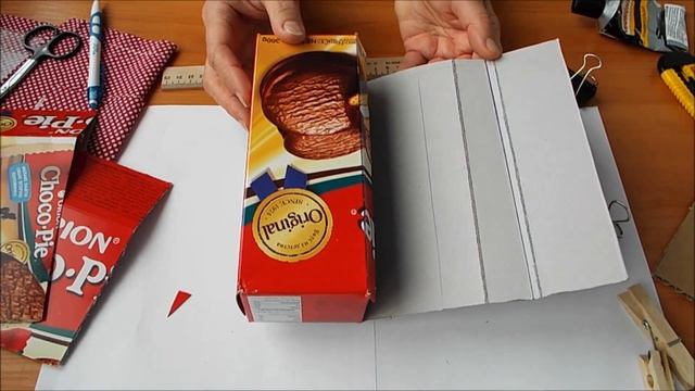 Диван для кукол из коробки своими руками. sofa for dolls смотреть онлайн