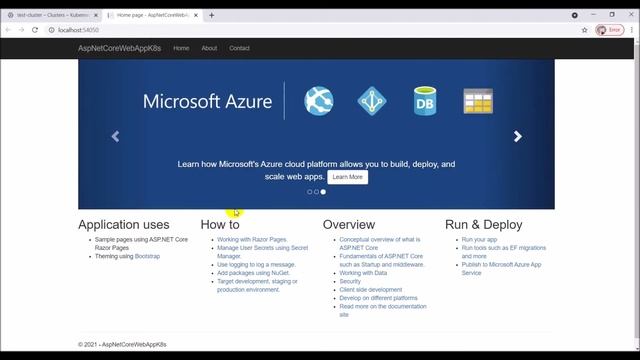 GCP gcloud basic commands and deployment of an ASP.NET Core Webapp to Kubernestes смотреть онлайн