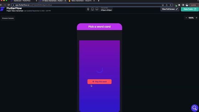 #hackwithFF #flutterflow Hackathon 2022 : Taboo Game : Dharmesh Vaya смотреть онлайн