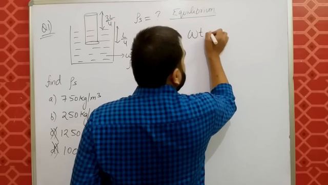 Fluids Mechanics 04 || Upthrust and Law Of Floatation for IIT JEE MAINS / JEE ADVANCE / NEET || смотреть онлайн