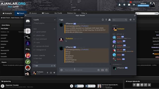 Discord SSH Botnet Script (python bot) смотреть онлайн