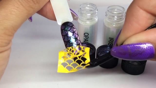 Nail Vinyls UK | Review & Tutorial with gel polish (Mermaid Nails & Cyclone) смотреть онлайн