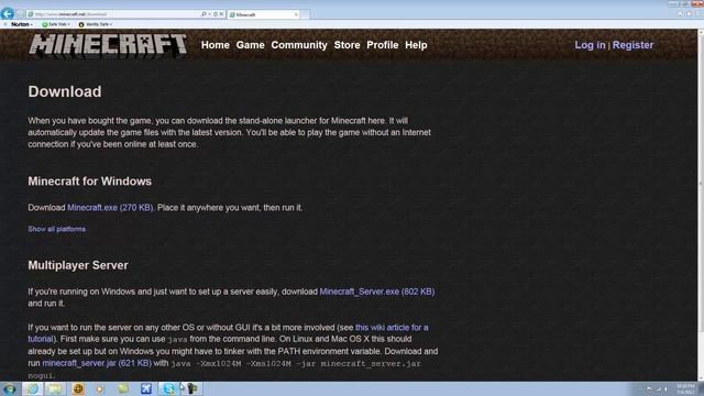 Minecraft server .bat start error FIX смотреть онлайн
