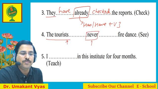 Correct Form of the Verb for competitive exams смотреть онлайн