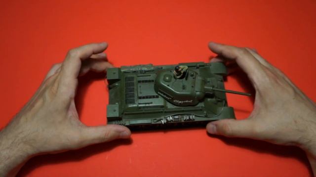Впечатления от сборки модели танка т-34/76 (УЗТМ обр. 1943 г.) в масштабе 1:35 от фирмы "Звезда" смотреть онлайн