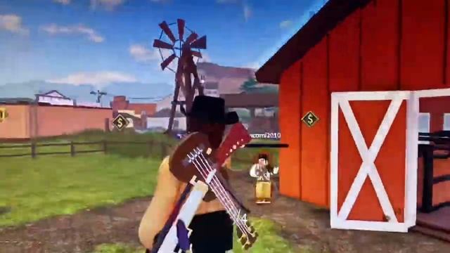 Getting spitfire revolving sniper!!! in Roblox the Wild West смотреть онлайн