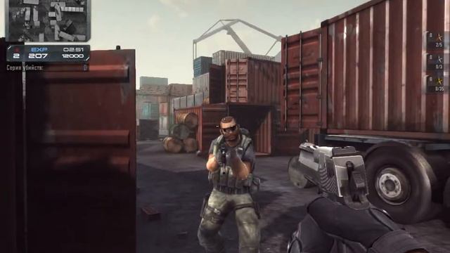 Мощь пистолета Desert Eagle в игре Contract Wars. смотреть онлайн