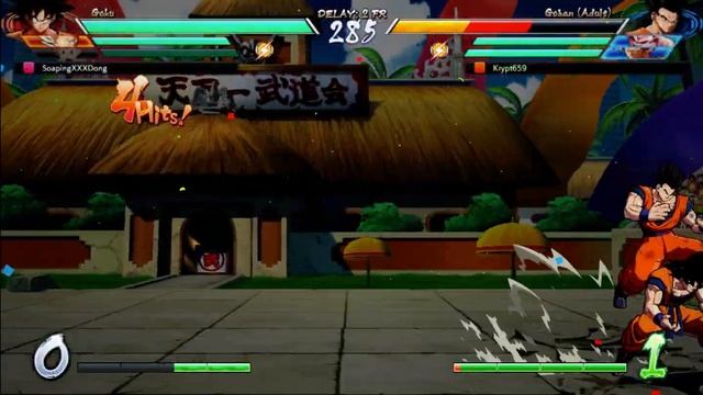 Dragon Ball FighterZ Videl and Base Form Goku Bug смотреть онлайн