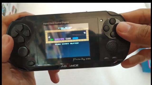 advance pocket boy multiplayer AD 169 video game unboxing hand psp advance pocket boy game player смотреть онлайн