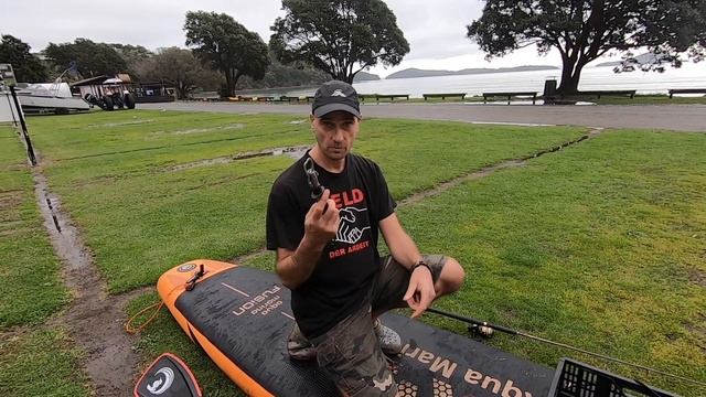 How to fish with an inflatable Paddle Board - Aqua Marina Fusion iSUP review смотреть онлайн