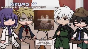 Past ADA react to Dazai | Dazai Entrance Exam Arc/Azure Messenger Arc | Bungou Stray Dogs | 1/1 |