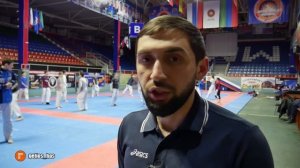 Бронзовый призер олимпийских игр по тхэквондо   в Рио, на сборах в Хасавюрте