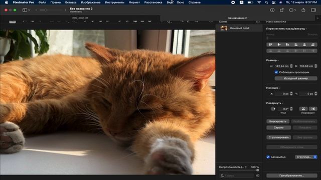 Интерфейс Pixelmator Pro обучение редактирование Mac OS Big Sur смотреть онлайн