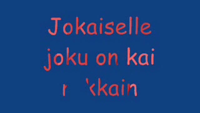 Jokaiselle joku on kai rakkain / Everybody loves somebody sometimes . смотреть онлайн