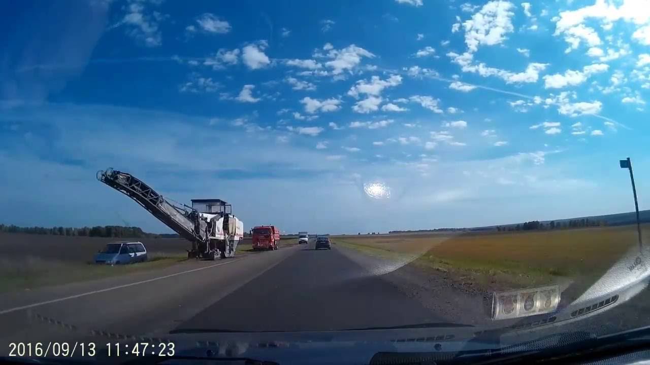 Заринская трасса. Ремонт дороги Бешенцево Голубцово смотреть онлайн