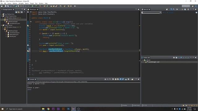 Days In A Month - Java Programming | Chris смотреть онлайн