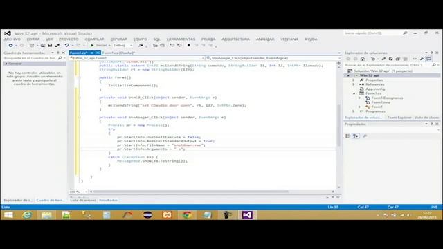 Creación de una API WIN32 en C# смотреть онлайн