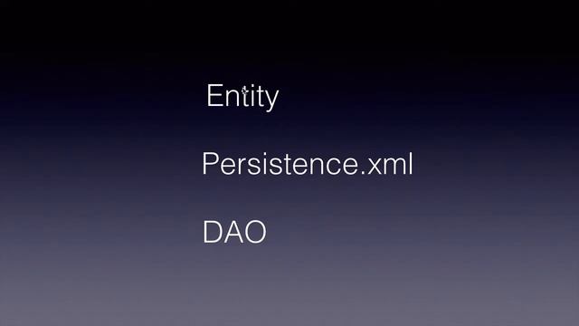 JPA - Java Persistence API Introduction смотреть онлайн