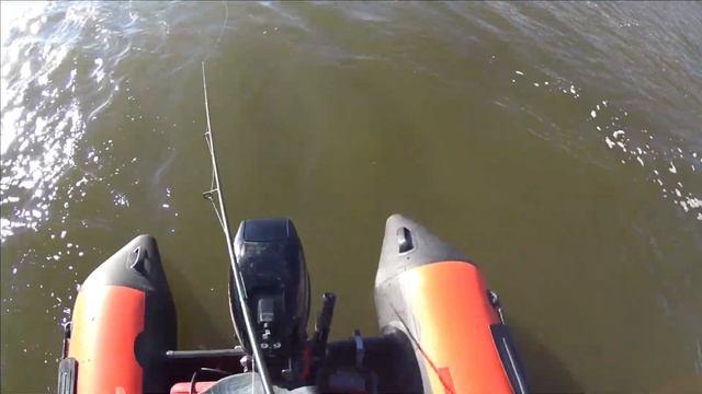 Река Обь! Томская обл! щучка клюет но плохо!! местные говорят болеет!!! Щука троллинг джиг! смотреть онлайн