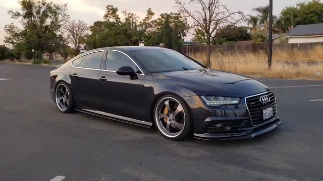 My Audi A7 on HRE 542R смотреть онлайн
