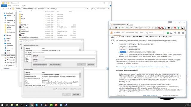 Java System/Enviroment Variables tutorial смотреть онлайн