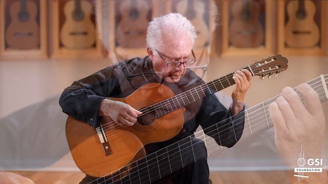 Francisco Tárrega's "Lágrima" performed by Pepe Romero on an 1888 Antonio de Torres (ex F. Tárrega) смотреть онлайн