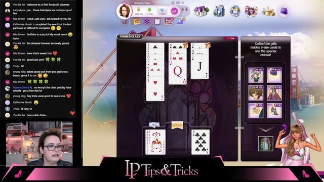 Lady Popular Solitaire Event - Stained Glass смотреть онлайн
