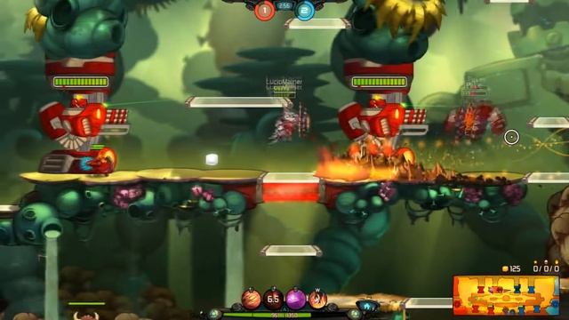 Awesomenauts, гайд на персонажа Рокко смотреть онлайн
