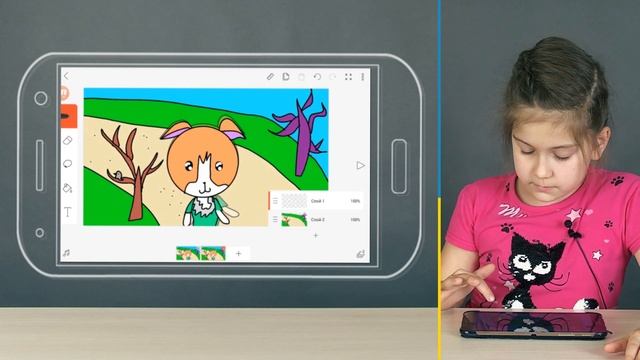 Flipaclip / Анимация / Флипа клип / Рисуем мультфильм / Как рисовать в Flipaclip