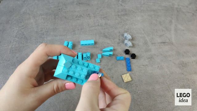 Lego Tutorial ELEPHANT (MOC) | LEGO Classic 10698 смотреть онлайн