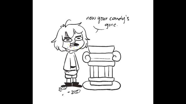 Undertale Comic Dub: YOUR CANDY'S GONE смотреть онлайн