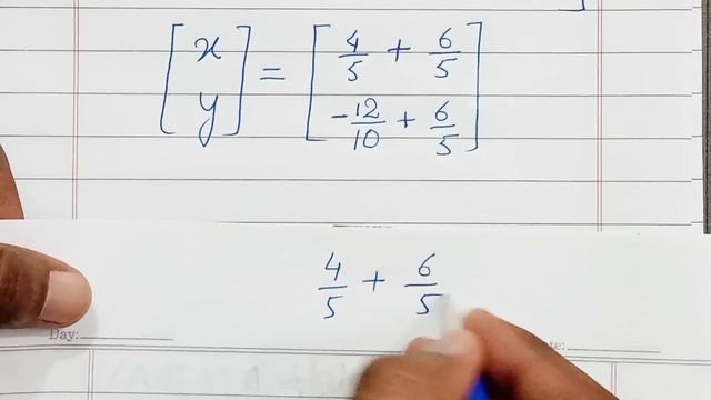 Class 9th Math Unit-1 Exercise 1.6 Question 1 (I)-9th Math E.X 1.6 Q1 - Inversion and Cramer's Rule смотреть онлайн