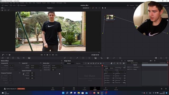 Решение проблемы с задранной выдержкой в Davinci Resolve | Motion Blur смотреть онлайн