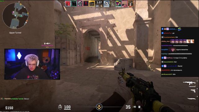 ШАРФ ВЕРНУЛСЯ В КС2? | ДЕНЖЕРЛЕХА ИГРАЕТ В КС2 смотреть онлайн