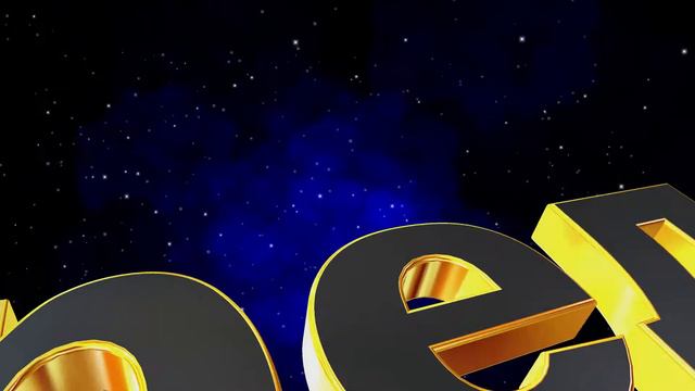 Шикарная заставка (intro) с 3D титрами: КАНАЛ YouTube ПРЕДСТАВЛЯЕТ на звёздном фоне. Вариант 2 смотреть онлайн