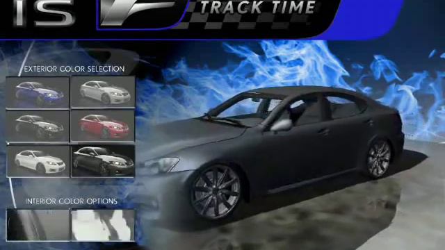 Lexus ISF Track Time Racing Game