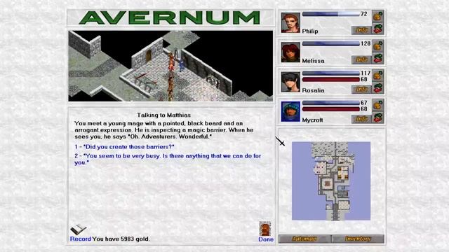 Потенциально Нестабильные приключения в Avernum продолжаются! Часть 1 смотреть онлайн