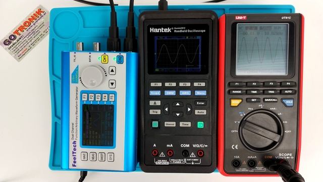 Hantek2000 vs UT81 porównanie przenośnych oscyloskopów cyfrowych смотреть онлайн