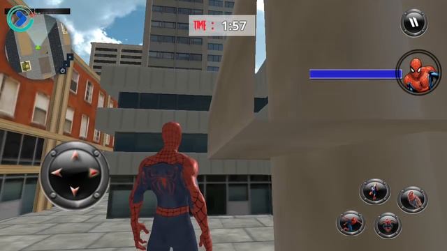 Rope Master Flying Spider Superhero Rescue Mission - Android Gameplay HD смотреть онлайн