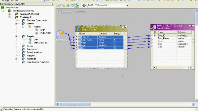 Informatica Training - Basic Populating CSV to Oracle Table Part 2 of 20 смотреть онлайн