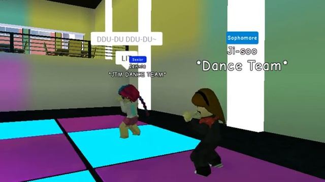 BLACKPINK - DDU-DU DDU-DU || ROBLOX DANCE TEAM смотреть онлайн