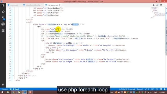 #21 Phalcon 3.3 Video Tutorial for Beginners: Finding and Manage User Articles смотреть онлайн