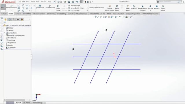 solidworks trim tutorial #solidworks #sketch #trim смотреть онлайн
