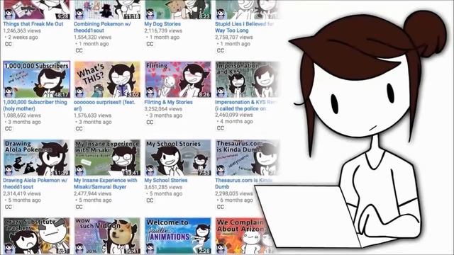 [Jaiden & FootOfAFerret] История Jaiden Animations за 6 минут (закадровый перевод)