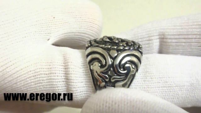 Перстень "Кельтский череп" R0041S смотреть онлайн