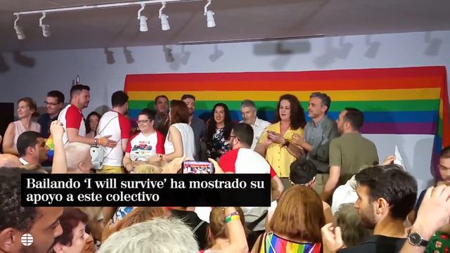 El ministro Grande-Marlaska baila 'I will survive' смотреть онлайн