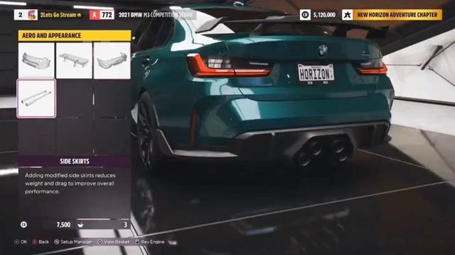 HOW TO GET THE 2021 BMW M3 Competition Sedan IN FORZA HORIZON 5 #forza #forzamotorsport #bmw