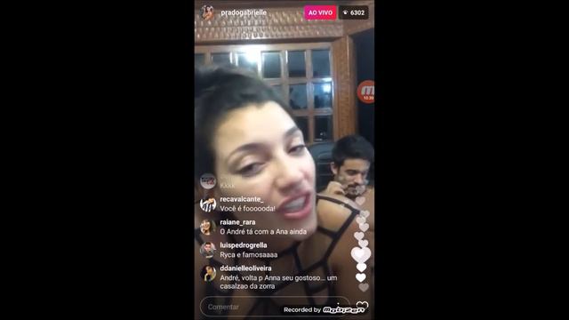LIVE GABI PRADO E ANDRÉ COELHO - PARTE 1 - 26/10/2017 - DE FÉRIAS COM O EX BRASIL смотреть онлайн