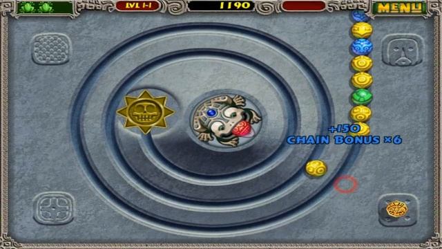 GAME TUỔI THƠ] - Zuma Deluxe - Level 1-1 смотреть онлайн