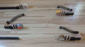 Безумные трюки Домино! Hevesh5 50 000шт